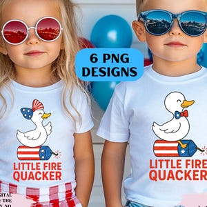 Passendes 4. PNG, Junge Mädchen 4. Juli PNG, Bruder Schwester 4. PNG, Ente Png Kleiner Fire Cracker Quacker Sibling png, Vaterländische Flagge