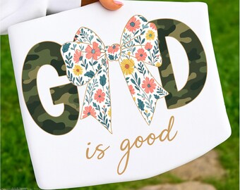 Christian PNG SVG, Christian Sublimation, Christian Shirt Svg, Religious Svg Jesus svg, Bible Verse, Floral, God Is Good, Floral Camouflage