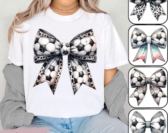 Fußball Mama Sport Kokette Bogen PNG Design Bundle, Kokette Bogen Spieltag Png Clipart, Sport PNG, Fußball Saison PNG, trendige Pngs, Digital