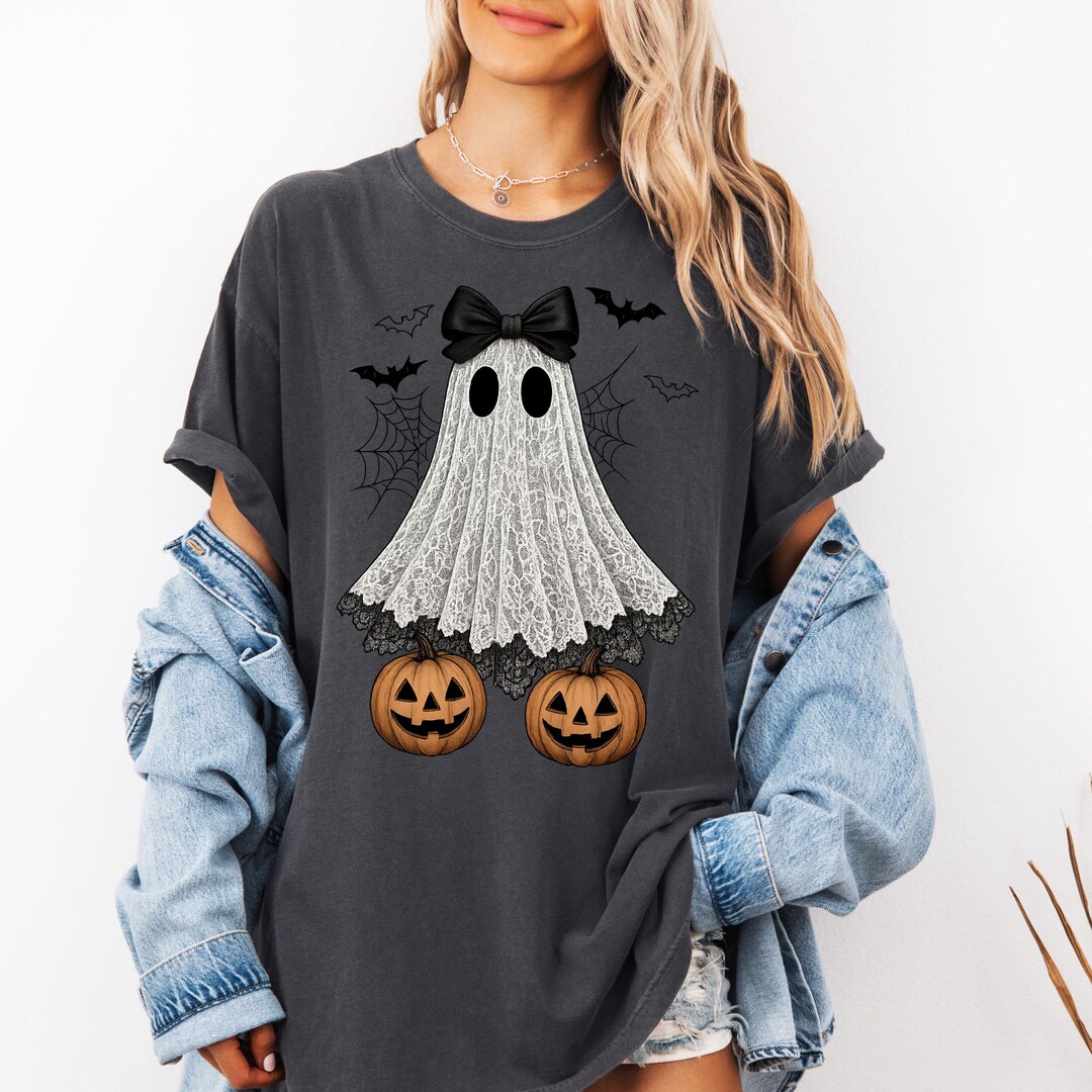 Cute Lace Ghost Png, Boo in Boojee, Halloween Boo Lace Bow Png ...