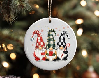 Christmas Gnome Ornament Png, Gnomes Design, Christmas Png, Santa Gnome Png, Christmas Design, Family Gnomes Png, Sublimation Design