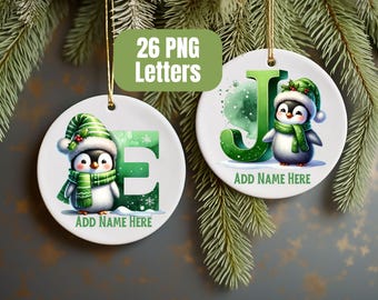 Christmas Alphabet PNG, Christmas Letters Clipart, Ornament PNG, Kids Christmas, Reindeer PNG, Christmas Sublimation Letters, Christmas Font