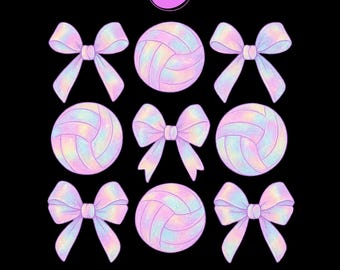 Volleybal png, volleybal boog png, volleybal mama png, volleybal png, coquette bow volleybal png Shirtontwerp, sublimatieontwerp