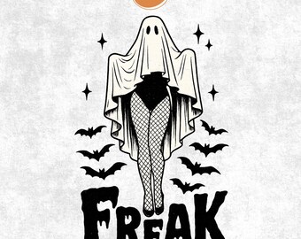Funny Halloween sheet ghost PNG, Adult humor halloween shirt Png, Halloween Quote for Sublimation and DTG Printing, Retro Halloween girl Png