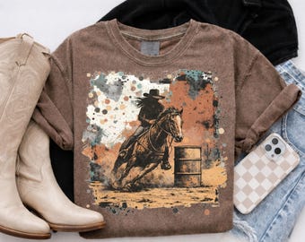 Western Cowgirl PNG, Western Graphics, Cowboy Graphics, Western Tee Design, Rodeo Shirt Design, Punchy PNG, Western Sublimation
