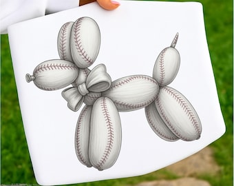 Baseball Leopard Balloon Dog PNG, T-Shirt Design, Trending PNG, Dog Lover PNG, Trendy Sublimation Designs, Baseball Mama, Digital Download
