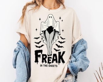 Funny Halloween sheet ghost PNG, Adult humor halloween shirt Png, Halloween Quote for Sublimation and DTG Printing, Retro Halloween girl Png