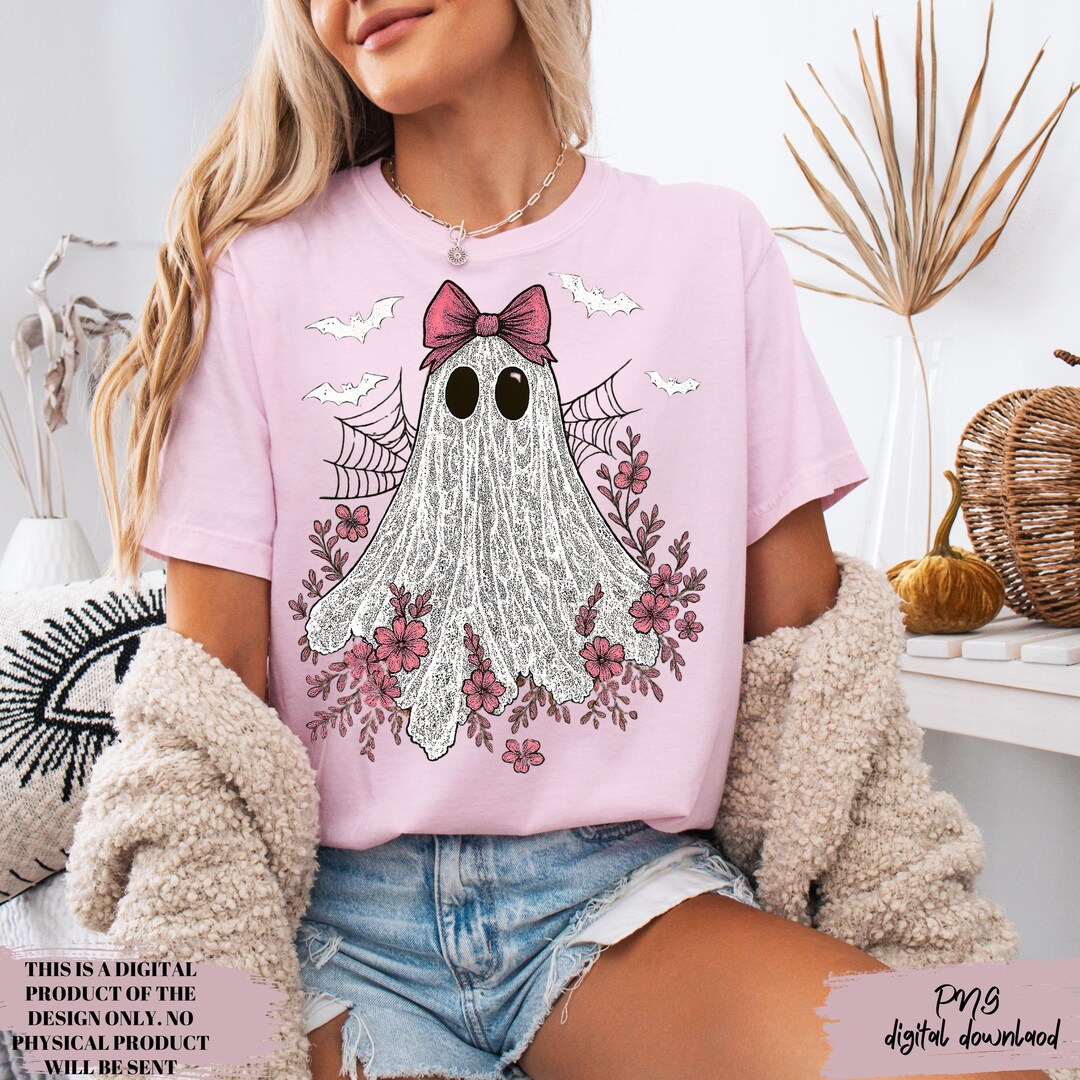 Cute Lace Ghost Png, Boo in Boojee, Halloween Boo Lace Bow Png ...