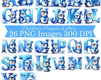 Christmas Alphabet PNG, Christmas Letters Clipart, Ornament PNG, Kids Christmas, Reindeer PNG, Christmas Sublimation Letters, Christmas Font
