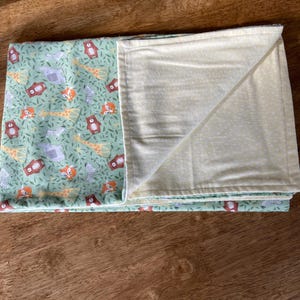Flannel Baby Blanket- Animals