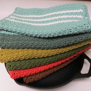 100% Cotton Handmade Crocheted Dish Towel Dishcloth Kitchen Towel