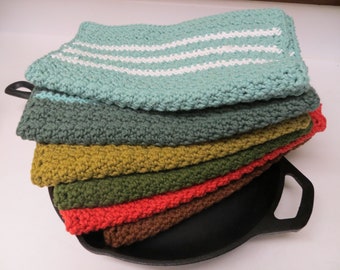 100% Cotton Handmade Crocheted Dish Towel Dishcloth Kitchen Towel