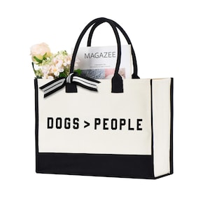 Canvas Tote Bag,Dog Lover Tote Bag,Dog Tote Bag,Dog Owner Bag,Dog Owner Gift,Animal Lover Gift,Pet Tote Bag,Dog Lover Gift, Dog Shoulder Bag