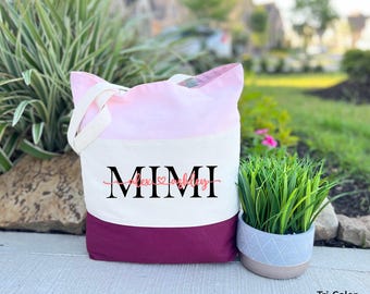 Grandma Tote Bag Gift for Grandma From Grandkids Personalized