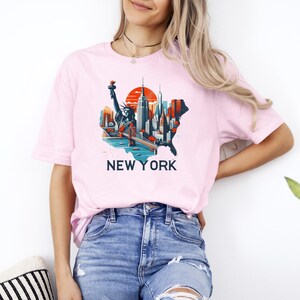 New York Shirt, New York City Shirt, New York T-shirt, East Coast Shirt, New Yorker Tee, New York Lover Gift, NYC Gift, NYC Shirt For Women
