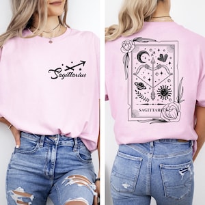 Sagittarius T-shirt for Women, Astrology Shirt, Zodiac Tshirt, Sagittarius Birthday Gift, Sagittarius Gift for Women,Sagittarius Season Gift