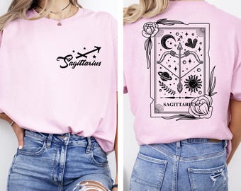 Sagittarius T-shirt for Women, Astrology Shirt, Zodiac Tshirt, Sagittarius Birthday Gift, Sagittarius Gift for Women,Sagittarius Season Gift