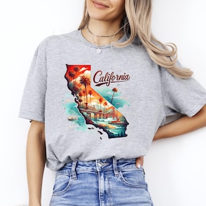 California T-shirt, California Shirt, California Tee, California Tshirt, California State T-shirt, California Lover Gift, California Gift
