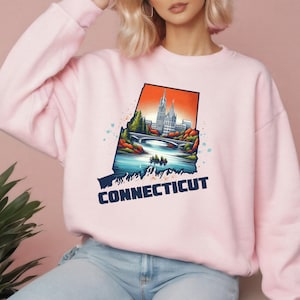 Connecticut Sweatshirt, Connecticut Hoodie, Connecticut State Sweatshirt, Connecticut Trip Hoodie, USA Sweatshirt, Connecticut Shirt Gift