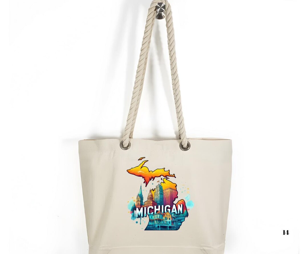 Tote Bag My Fathers Country - MI Art main image 0