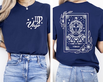 Virgo T-shirt for Women, Virgo Shirt, Zodiac Shirts, Zodiac T-Shirt, Virgo Birth Sign, Zodiac Sign, Zodiac Sign Birthday Gift,Virgo Birthday