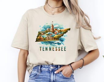 Tennessee Shirt, Tennessee T-Shirts, Tennessee Gift, Vintage Tennessee, Tennessee Travel Gift, Tennessee Game Day, Tennessee Lover Gift