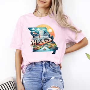 Missouri State Shirt, Missouri Map Shirt, Home State Shirt, Missouri Lover Shirt, Missouri Gift, Missouri Souvenir, Missouri Favourite Shirt