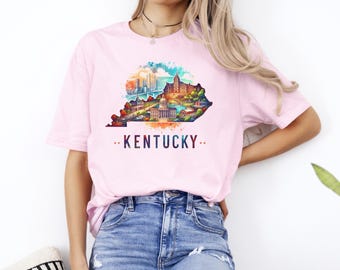 Kentucky T-shirt, KY Shirt, Kentucky Gift, Kentucky, Game Day Shirt, College Tee, Football Shirt, Kentucky State Shirt, Kentucky Travel Gift