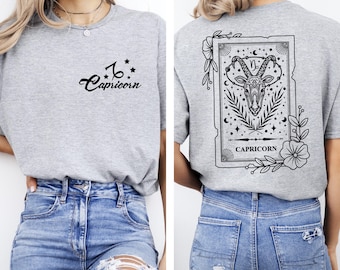 Capricorn Tshirt, Capricorn Zodiac, Capricorn Gift, Astrology Shirt,Zodiac Gifts,Zodiac Capricorn,Gift for Capricorn,Capricorn Birthday Gift