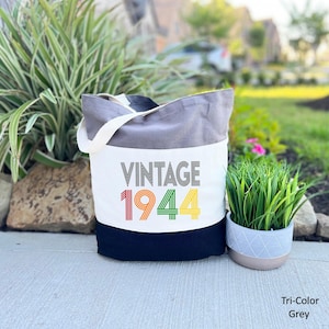 80th Birthday Tote Bag, 80th Birthday Gift, 80th Birthday Gift For Women, 80th Birthday Gift Bag, 80th Birthday Friend, 80th Birthday Woman