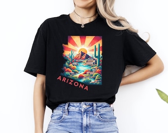 Arizona Tshirt, Arizona Shirt, Arizona T-shirt, Arizona Tee, Arizona, Vintage Arizona Shirt