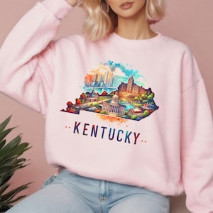 Kentucky Sweatshirt, KY Shirt, Kentucky Gift, Game Day Sweatshirt, College Shirt, Football Shirt, Kentucky State Shirt, Kentucky Travel Gift