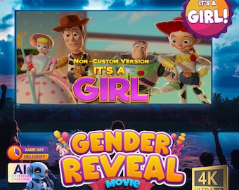 Vdeo de revelao do sexo do beb em Toy Story: Anncio de um menino  (download digital) - Etsy Portugal