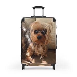 Maleta de viaje para perros: equipaje personalizado para amantes de los animales, regalo para dueños de mascotas, accesorio de viaje, regalo para mamás de perros, bolsa personalizada para mascotas