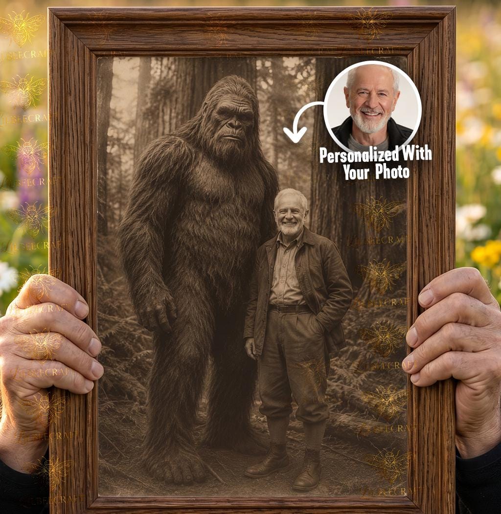 Bigfoot Wall Art - Etsy