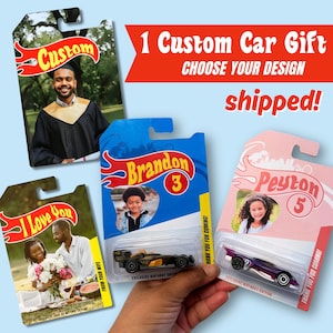1 regalo físico de Hot Car Wheels / Envío / Regalo personalizado / Regalo para esposo, novio, día del padre, cumpleaños, aniversario
