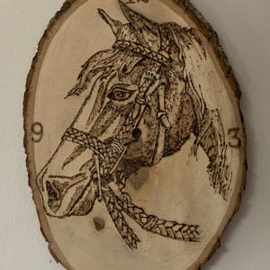 Horse Head Clock