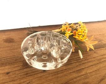 Glass 3'' Flower Frog