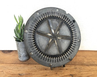 Vintage Industrial Jewelry Mold-Unique Wall Art