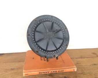 Vintage Industrial Jewelry Mold-Unique Wall Art