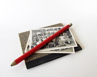 Vintage 12'' Pencil - Red Painted Oversized