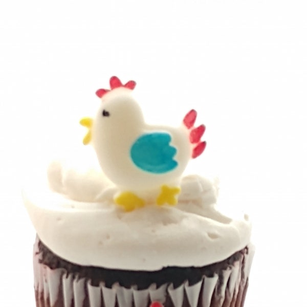 Chicken Cake Decorations Etsy