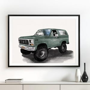 Custom Car Portrait, Personalized Gift for Dad, Watercolor Painting from Photo, New Car Gift, Car Lovers Gift, Dad Birthday Gift, Men Gift