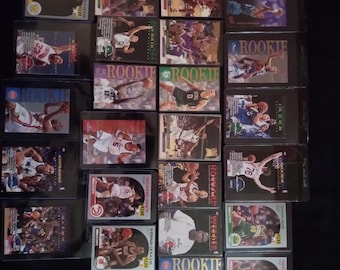 Set aus 31 Hall of Fame und Superstar Rookie Karten