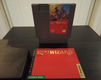 "Das Vermächtnis des Zauberers für das Nintendo Unterhaltungssystem."
