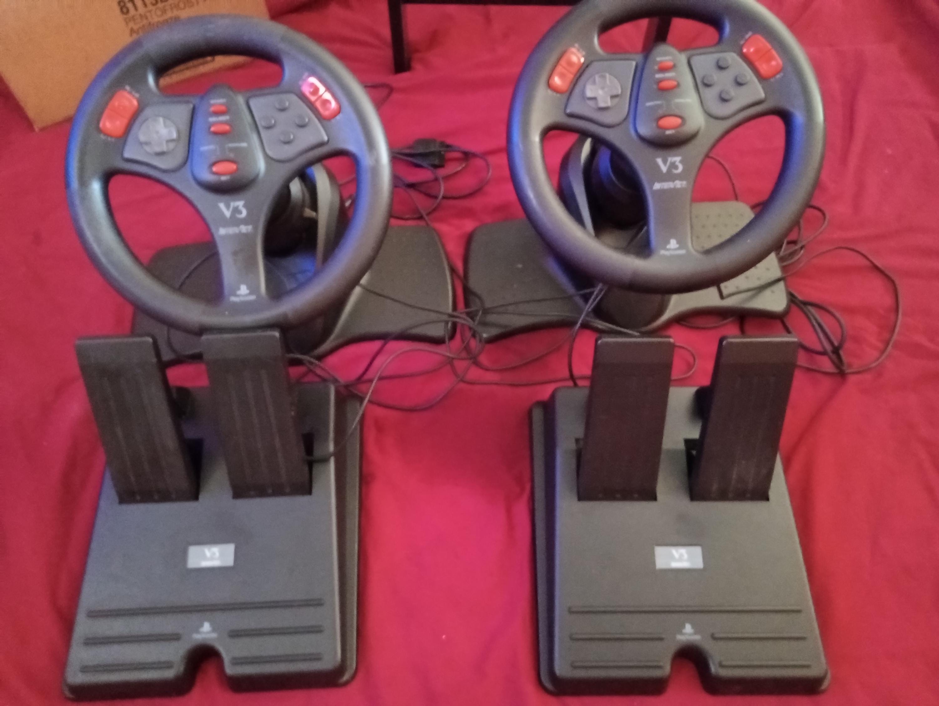 V3 Interact Steering Wheels and Pedals for for Sony PlayStation