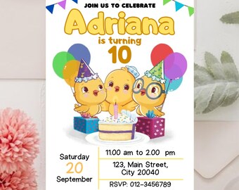 Canticos Birthday Invitation, Canticos Invitation, Canticos Birthday, Canticos Party Invitation, Canticos, Canticos Invite, Canticos Party