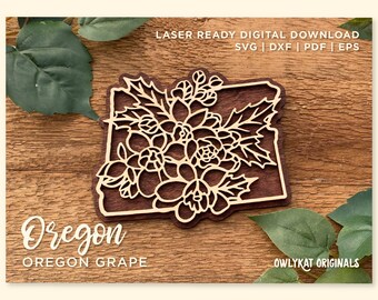 Download Flower State Svg Etsy