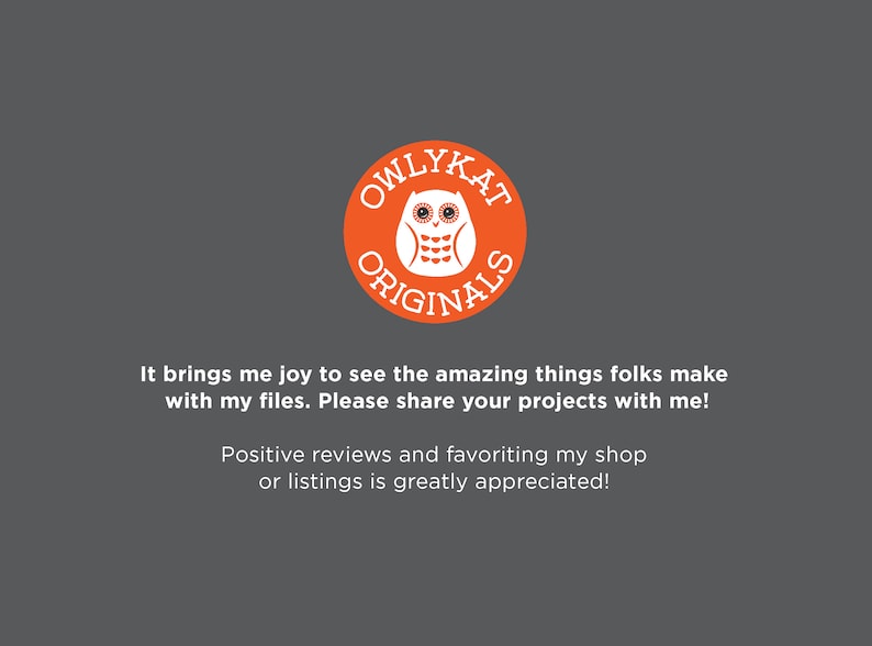 May include: Orange circle with the text "OWLYKAT ORIGINALS" in white. Inside the circle is a white owl with black eyes.
