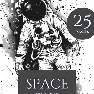 Space Coloring Book